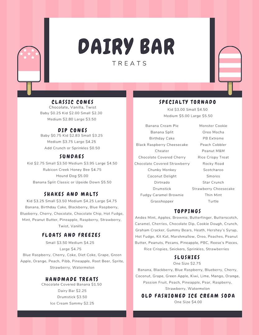 Francis Dairy Bar, Inc.